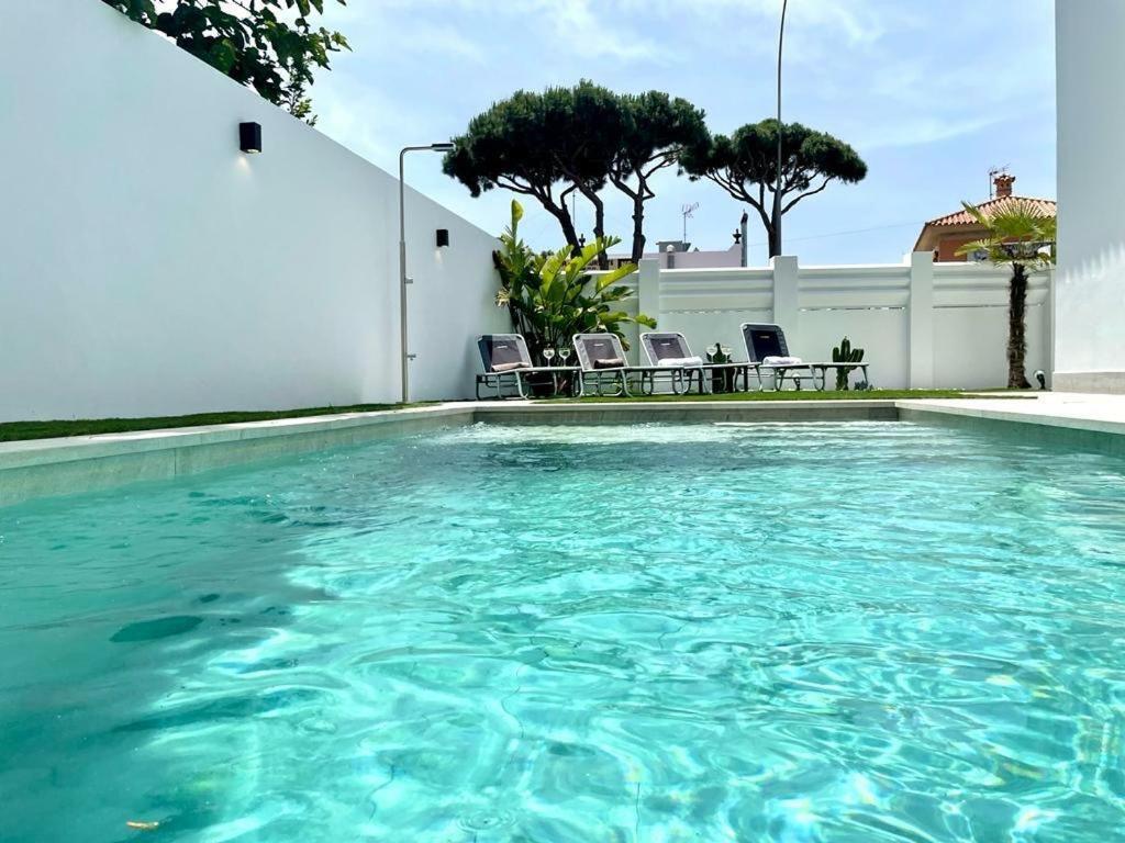 Villa Pimienta, Chalet De Lujo A 100 Metros Del Mar Chiclana de la Frontera Exterior foto