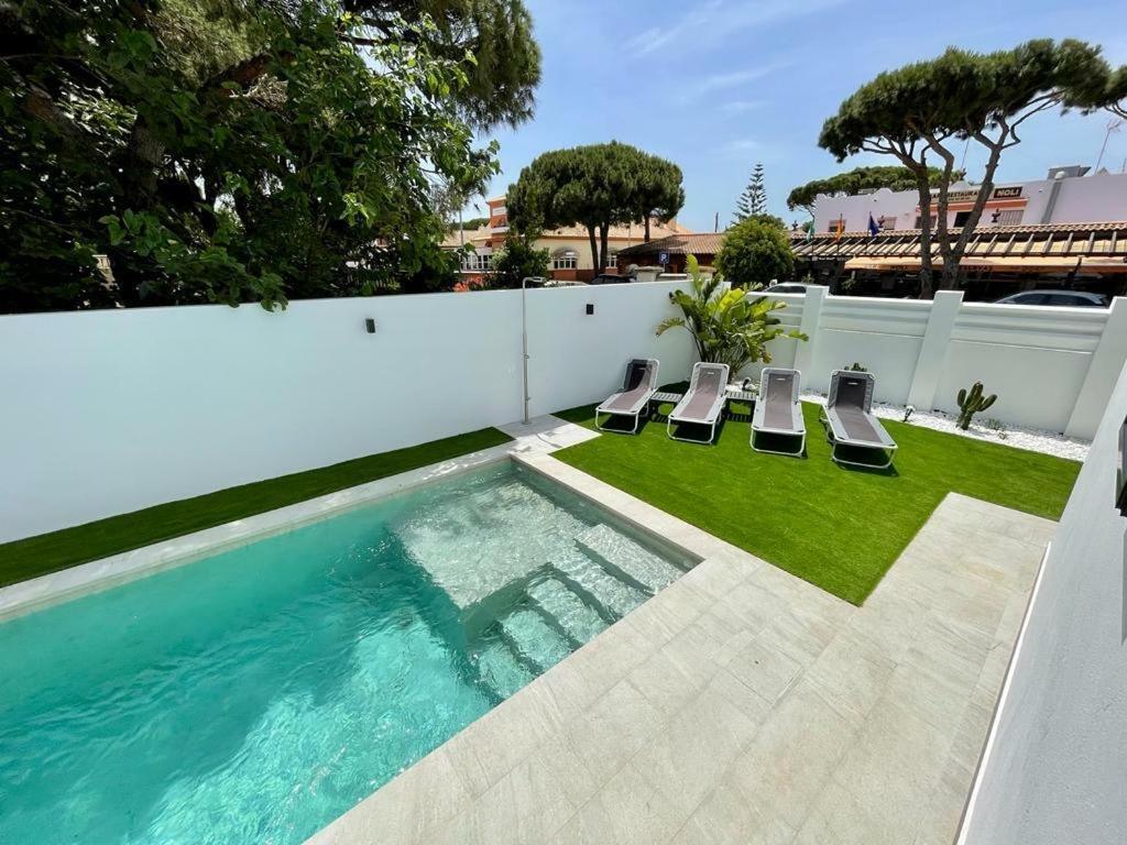 Villa Pimienta, Chalet De Lujo A 100 Metros Del Mar Chiclana de la Frontera Exterior foto